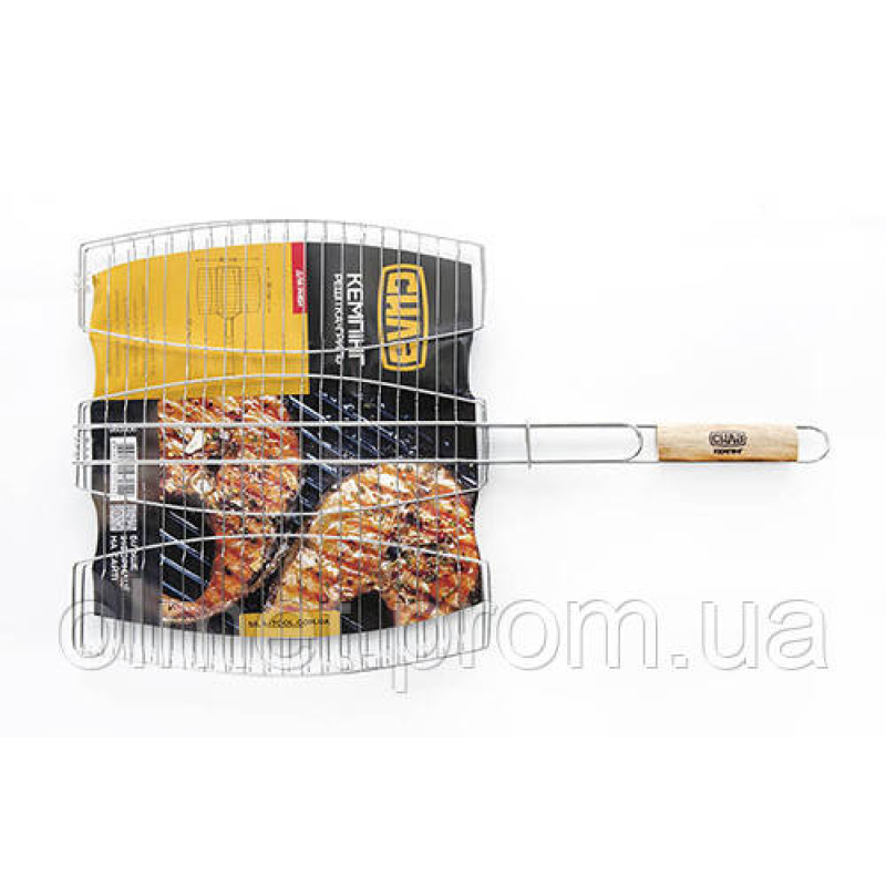 Решітка-гриль для риби потрійна (66x40x36 см) СІЛА