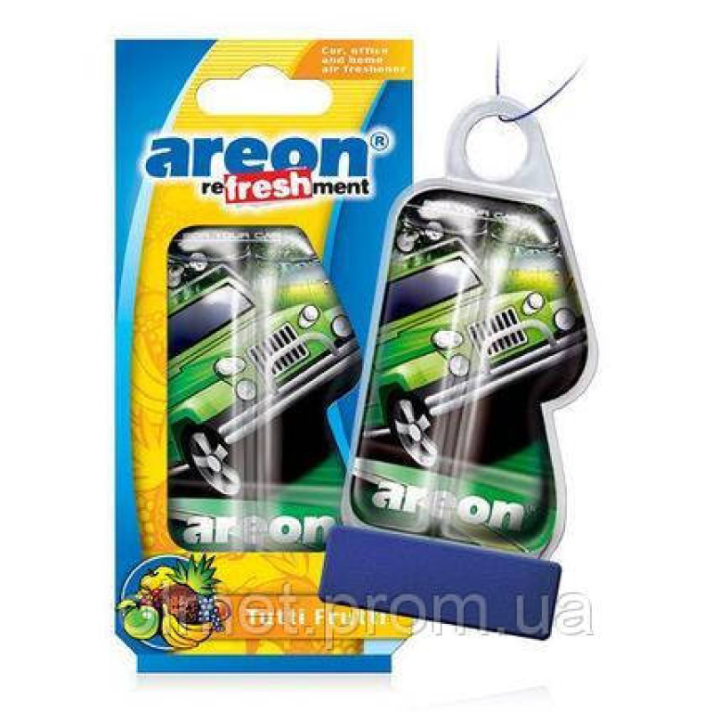 Ароматизатор AREON Тутті Фрутті 8,5 мл (підвіска з гелем) Ароматизатор AREON Тутті Фрутті 8,5 мл (підвіска з гелем)