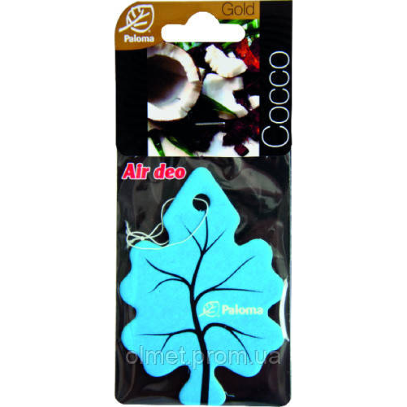 Ароматизатор Paloma Gold COCCO (підвіска картонна) Ароматизатор Paloma Gold COCCO (підвіска картонна)