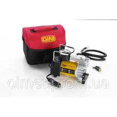 Компресор автомобільний однопоршневий (37 л/хв 10 Атм 15 А) (автостоп) СІЛА