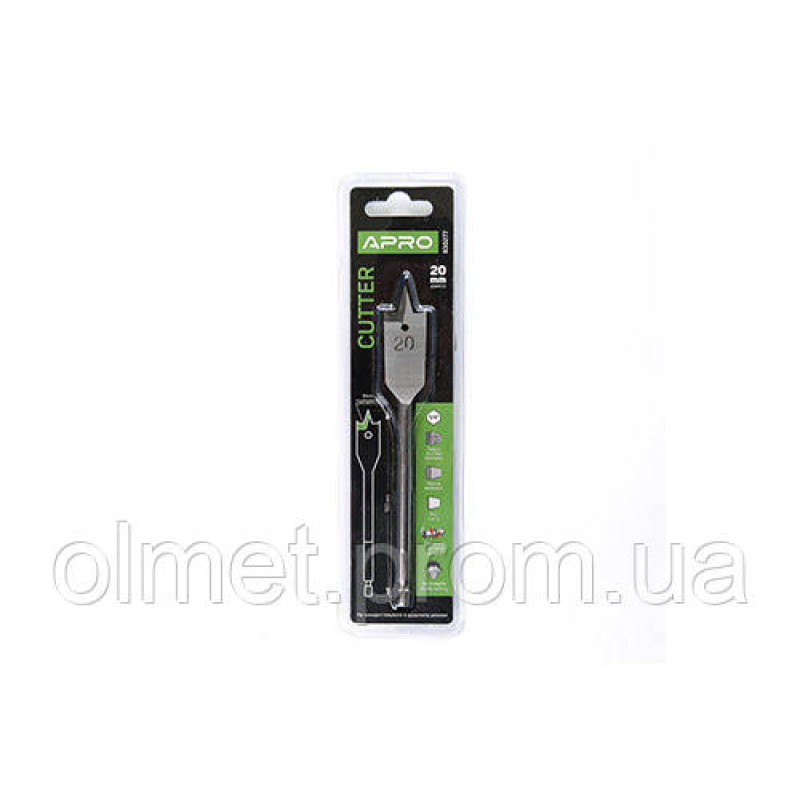 Свердло пір“яне Ø20 мм, довжина 150 мм Cutter APRO