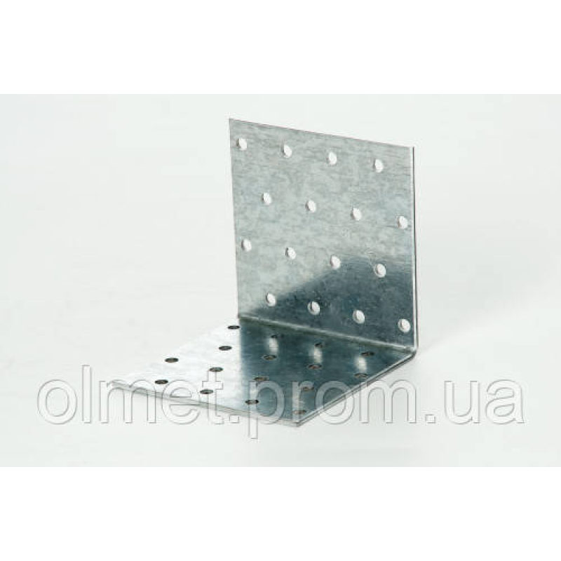 Косинець рівномірний 80х80х60х2.0 мм оц. (пачка, раза 5 шт.) APRO