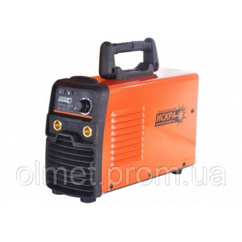 Зварювальний апарат MMA-297 (230 В, 1 фаза, цикл роботи 85%) Іскра Зварювальний апарат MMA-297 (230 В, 1 фаза, цикл роботи 85%) Іскра