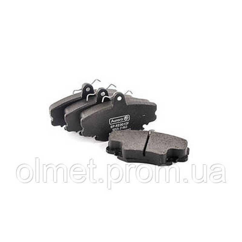 Колодка дискового гальма передня Dacia Logan, Renault Clio 1,2, 1.2-1.9, Megane 1,1-2,0 AURORA