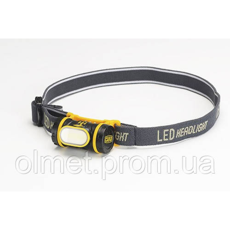 LED-ліхтар налобний 165 Лм (3хААА) Герц СИЛА