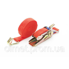 Ремінь стяжний 0,5Т 5 м х 25 мм (блістер) СИЛА