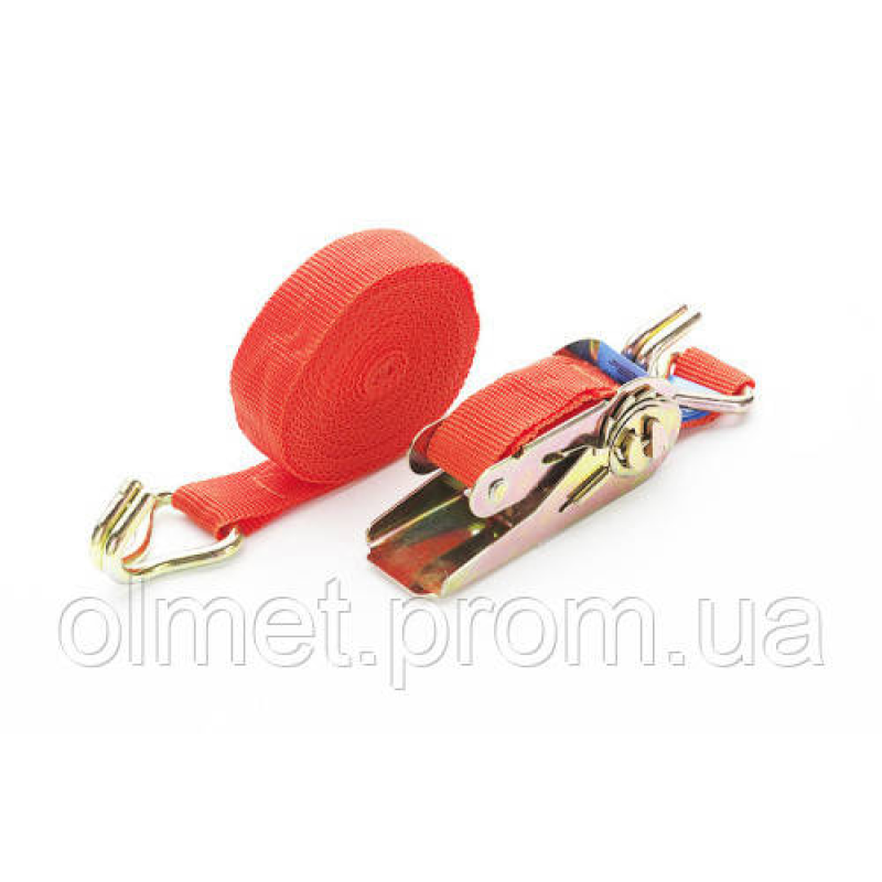 Ремінь стяжний 0,5Т 5 м х 25 мм (блістер) СИЛА Ремінь стяжний 0,5Т 5 м х 25 мм (блістер) СИЛА