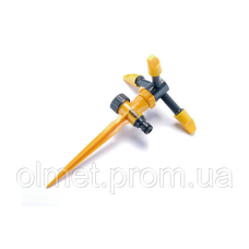 Дощівник круговий з обертовою головкою на пластиковому кілочку СІЛА