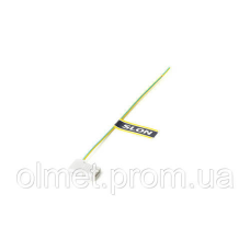 Колодка 1 контактна до лампи Н1 з бічним кріпленням, з дротами SLON