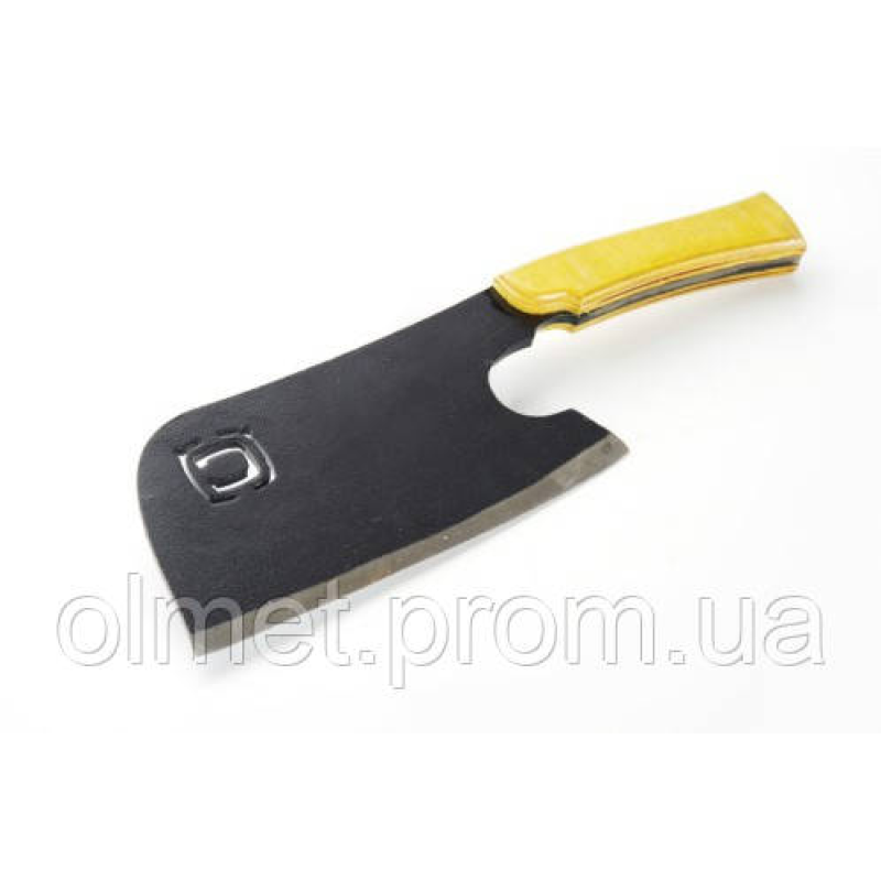 Ніж-тесак туристичний обробний суцільнометалевий із дерев“яною ручкою 750 г СІЛА Ніж-тесак туристичний обробний суцільнометалевий із дерев“яною ручкою 750 г СІЛА