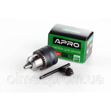 Патрон для дриля з ключем M12*1,25, 1,5-13 мм APRO