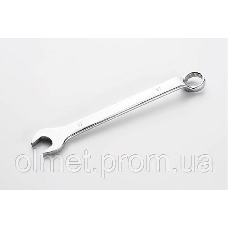 Ключ ріжково-накидний глибокий CrV 17 мм СИЛА Ключ ріжково-накидний глибокий CrV 17 мм СИЛА
