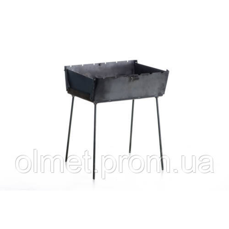 Мангал розкладний (кейс) товщина 3 мм на 6 шампурів із чохлом і рукавичками СІЛА Мангал розкладний (кейс) товщина 3 мм на 6 шампурів із чохлом і рукавичками СІЛА