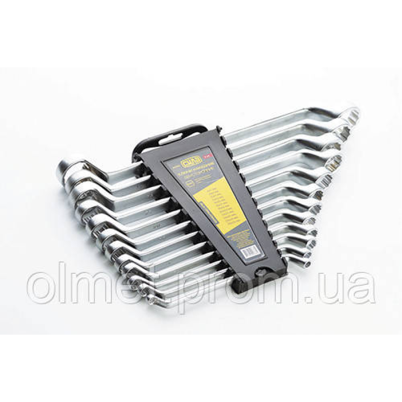 Набір ключів накидних двосторонніх CrV 6х7, 8х9, 10х11, 12х13, 14х15, 16х17, 18х19, 20х22, 21х23, 24x27, Набір ключів накидних двосторонніх CrV 6х7, 8х9, 10х11, 12х13, 14х15, 16х17, 18х19, 20х22, 21х23, 24x27,