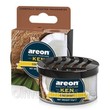 Ароматизатор AREON Ken Кокос банка (під сидіння)