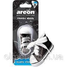 Ароматизатор AREON Fresh Wave Чорний кристал кеди (підвіска)