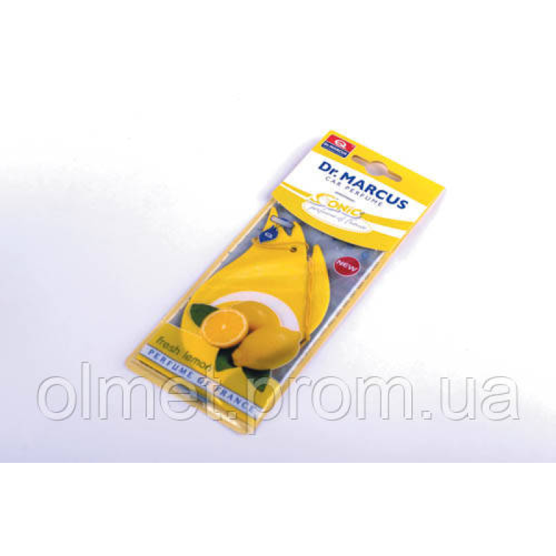 Ароматизатор SONIC лимон (Fresh Lemon) (картонна підвіска) Ароматизатор SONIC лимон (Fresh Lemon) (картонна підвіска)