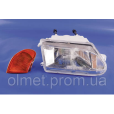 Фара ВАЗ 2113, 2114, 2115 (права) (жовтий поворот) СЕВІЄМ