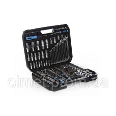 Набір насадок CrV 1⁄4, 3⁄8, 1⁄2 (90Т) (219 шт.) APRO