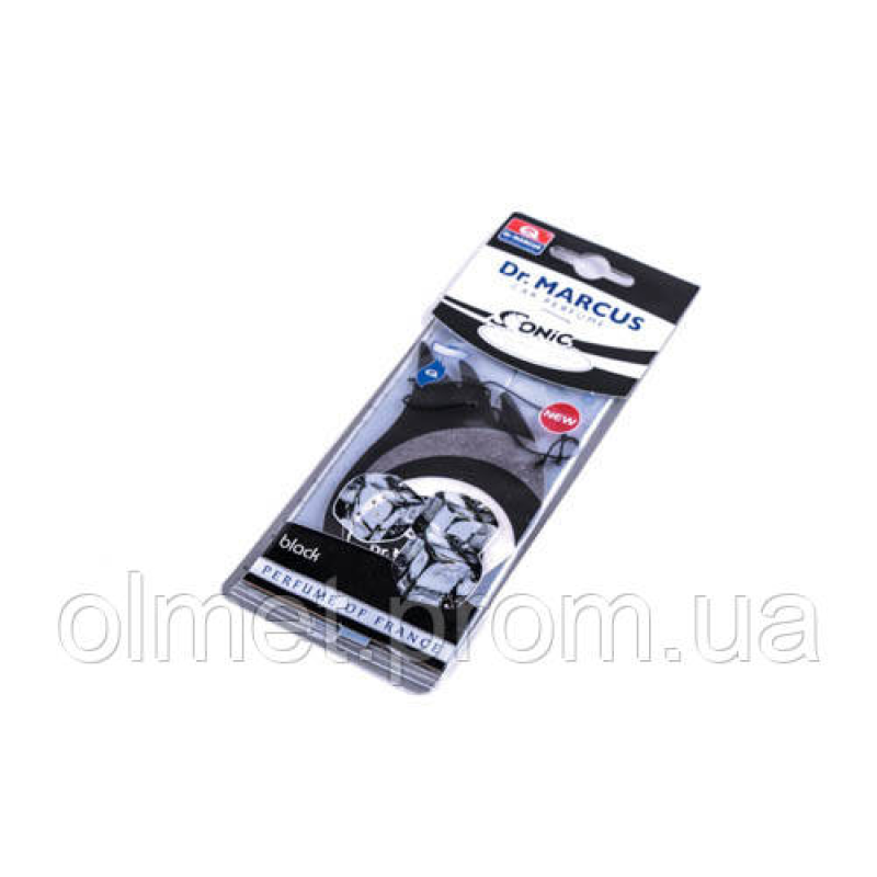 Ароматизатор SONIC чорний (Black) (картонна підвіска) Ароматизатор SONIC чорний (Black) (картонна підвіска)