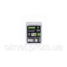 Бита РН3*25 мм хром, 10 шт./пач. APRO