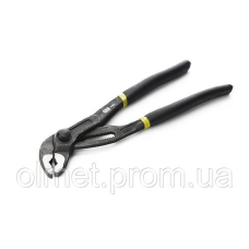 Кліщі трубні прогумовані з кнопкою 250 мм ПРОФІ СИЛА