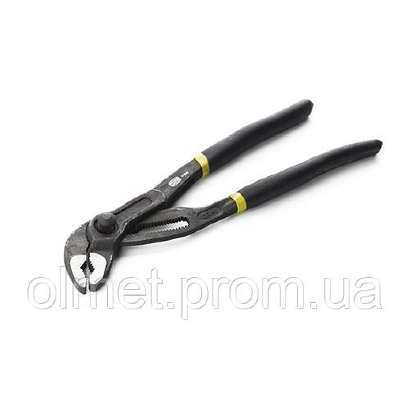 Кліщі трубні прогумовані з кнопкою 250 мм ПРОФІ СИЛА