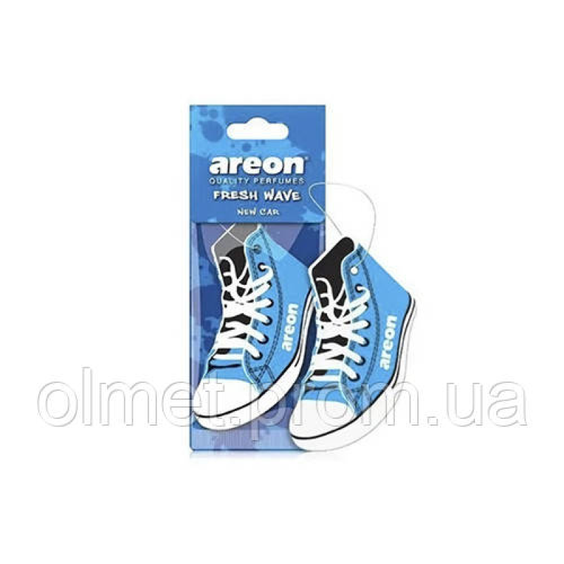 Ароматизатор Areon Fresh Wave Нова машина (New car) (картонна підвіска)