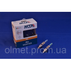 Лампа автомобільна H1 12 V 55 W P14.5S ALL WEATHER (2 шт.) (ближна/дальна, протитуманна) MTA
