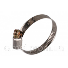 Хомут черв“ячний неіржавкий W2 25-40 мм (пач 50 шт.) APRO