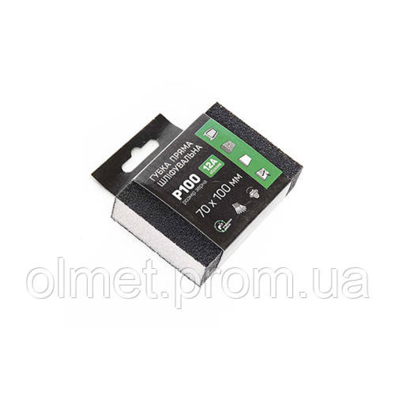 Губка шліфувальна APRO чотиристороння пряма P100