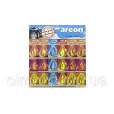 Ароматизатор Areon Monbrane Мікс (підвіска з гелем) (планшет 18 шт. по 8 мл)