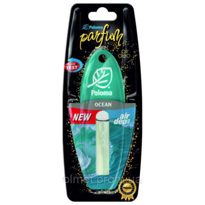 Ароматизатор Paloma Parfume 5ml, OCEAN (підвіска з рідиною)