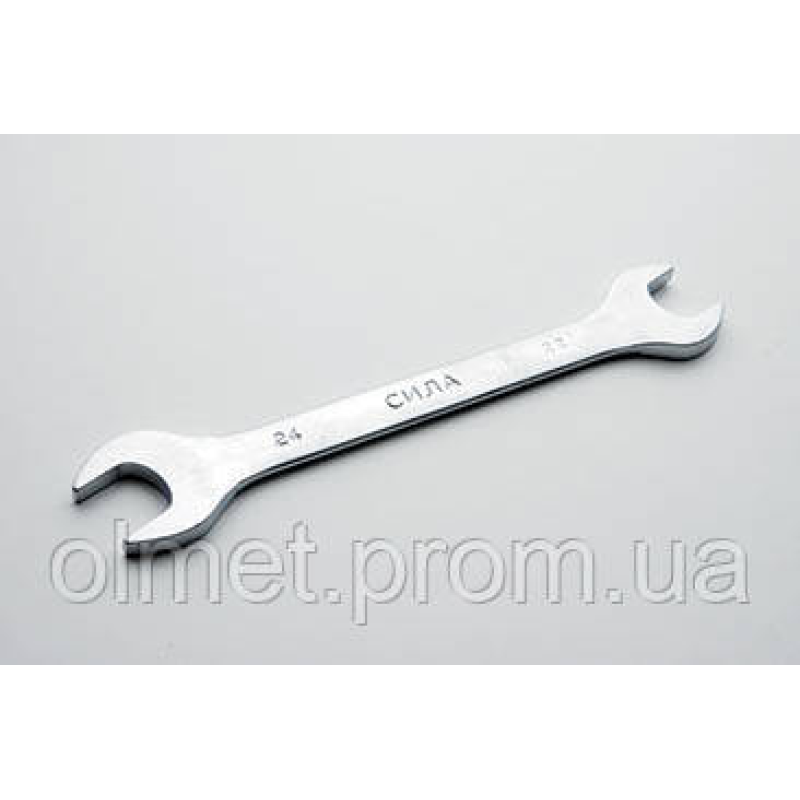 Ключ ріжковий CrV 22xx24 мм СИЛА Ключ ріжковий CrV 22xx24 мм СИЛА
