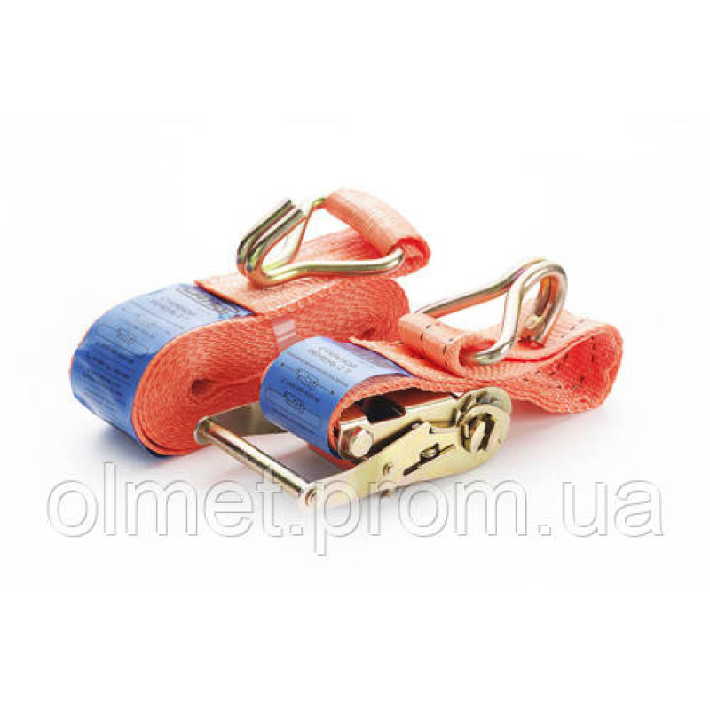 Ремінь стяжний 2Т 8 м х 50 мм СИЛА Ремінь стяжний 2Т 8 м х 50 мм СИЛА