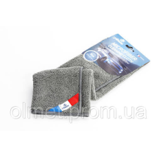 Серветка з мікрофібри 30х30 см (сіра) 12 Atelie