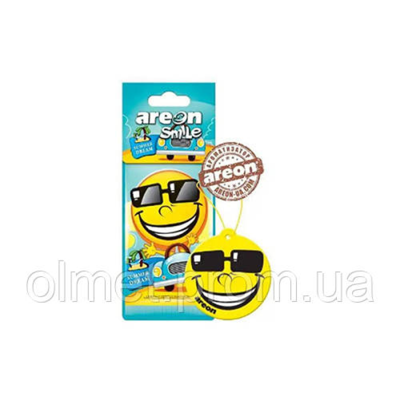 Ароматизатор Areon Smile Літня мрія (картонна підвіска)