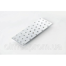 Пластина перфорована 80х200х2.0 мм оц. (пачка, раза 5 шт.) APRO