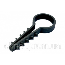 Дюбель-ялинка Ø20 для круглих дротів чорний (пач 50 шт.) APRO