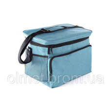 Термосумка 26 л бірюзова (36х26х28 см) СІЛА