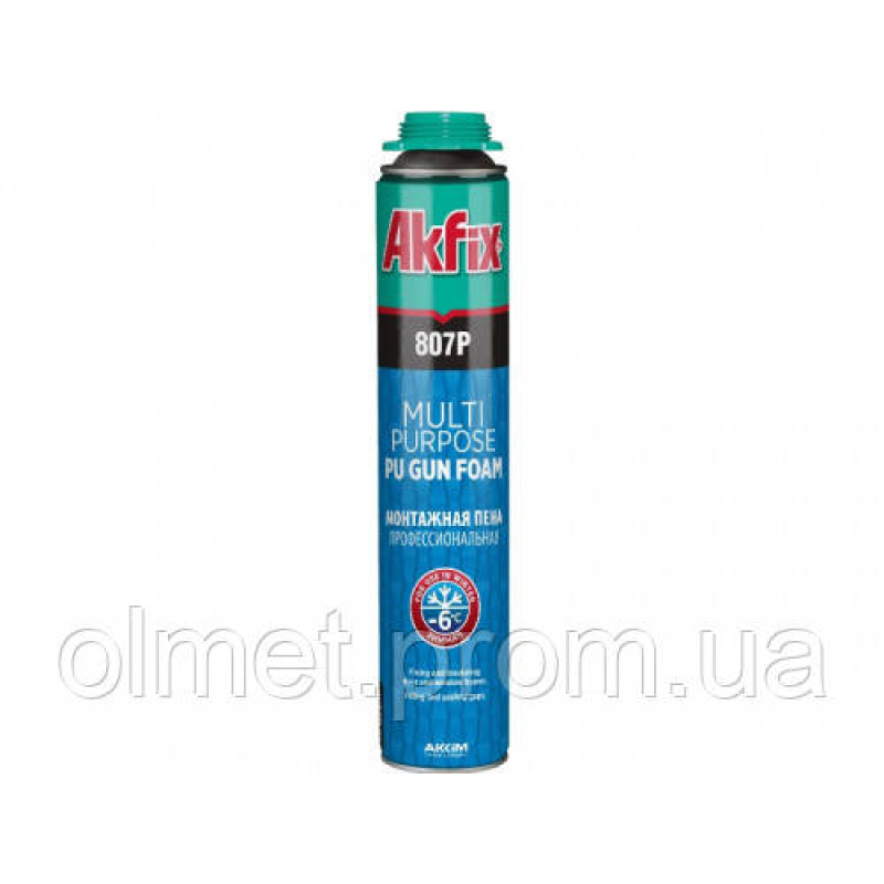 Піна професійна 807P (-6°) 750 мл (зимова) Akfix