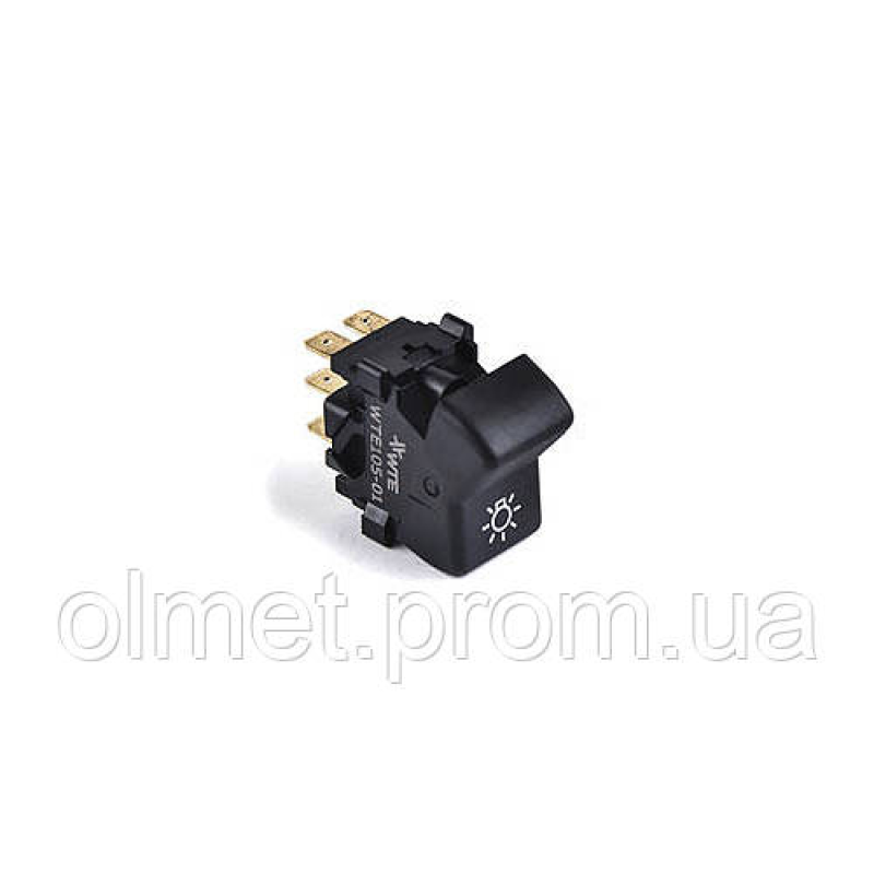 Клавіша увімкнення головного світла ВАЗ 2105, 2106, 2121 (6 контактна) WTE