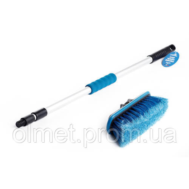 Щітка для миття автомобілів телескопічна 78-130 см 12 Atelie Щітка для миття автомобілів телескопічна 78-130 см 12 Atelie