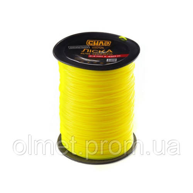 Волосінь для тримера 2,7 мм круг 300 м СИЛА Волосінь для тримера 2,7 мм круг 300 м СИЛА