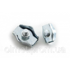 Затискач одинарний Simplex 2 мм оц. (пачка, раза 50 шт.) APRO