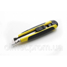 Ніж висувний 18 мм прогумований корпус, автозамок MultiFlex СИЛА