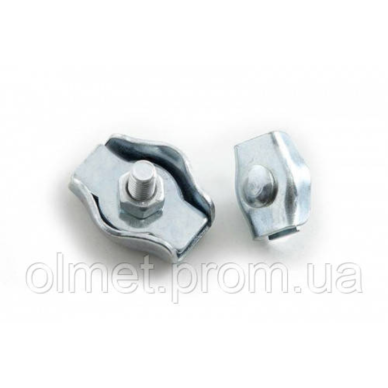 Затискач одинарний Simplex 5 мм оц. (пачка, раза 20 шт.) APRO Затискач одинарний Simplex 5 мм оц. (пачка, раза 20 шт.) APRO