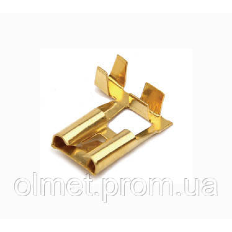 Клемa кутова (мама) 7,7 мм (наконечник фарний) (200шт) WTE Клемa кутова (мама) 7,7 мм (наконечник фарний) (200шт) WTE