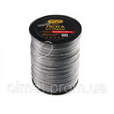 Волосінь для тримера 1,6 мм квадрат армований 600 м СИЛА