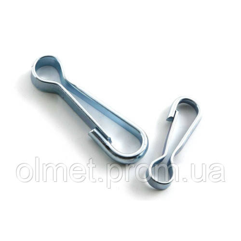 Карабін пружинний 30 мм оц. (пачка, раза 50 шт.) APRO